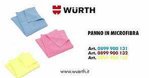 Panni in microfibra per la pulizia di interni ed esterni auto | Würth