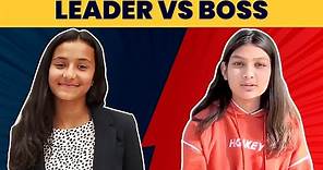 The Difference between a Leader & a Boss | boss vs leader explained