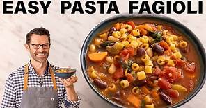 EASY Pasta Fagioli Recipe