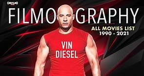VIN DIESEL Biography All Movies List Filmography