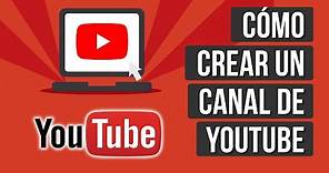 Como Crear un Canal de Youtube 2024 (Tutorial Paso a Paso)