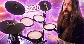 The CHEAPEST Electronic Drum Kit I’ve Ever Played
