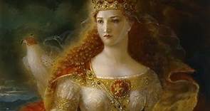 Leonor de Aquitania, Reina Consorte de Francia y de Inglaterra, Duquesa Titular de Aquitania.
