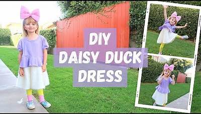 DIY Daisy Duck Halloween Costume | Paige Handmade