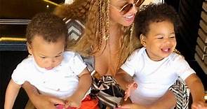 Beyoncé Shares Rare Photos of Twins Rumi and Sir From Family Beach Day