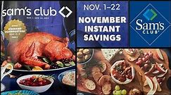 Sam's Club ~ November Instant SAVINGS Preview!