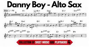 Danny Boy | ALTO SAX transcripiton | JAZZ STANDARD