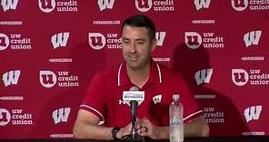 Neil Jones Media Conference || Wisconsin Men's Soccer || Oct. 2, 2023