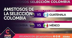 Selección Colombia de fútbol jugará amistosos en Estados Unidos