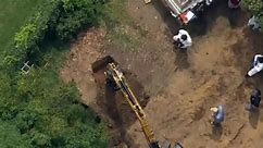 Excavator used to search Gilgo Beach suspect's yard