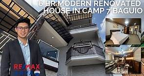 Property Tour #42: A 6 Bedroom renovated modern house in Camp 7 Baguio City