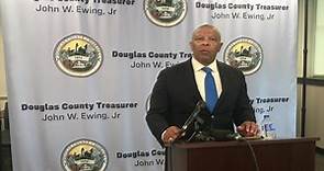 Happening now: Douglas County Treasurer addresses over, under payments