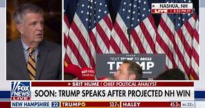 Brit Hume: Trump was hoping for a victory that would blow Haley out of the race