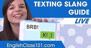 How to Text Like a Boss? Messaging Guide | English Slang Words
