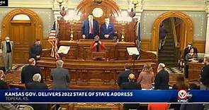 LIVE: Kansas governor delivers State of State address