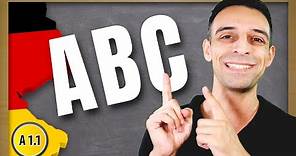 Das Alphabet | Learn the German alphabet Quick and Easy