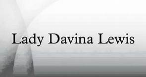 Lady Davina Lewis