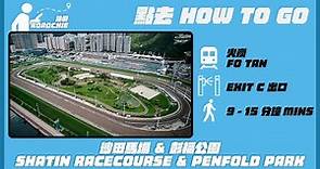 沙田馬場 + 彭福公園 Shatin Racecourse & Penfold Park | 完整路線教學 HOW TO GO