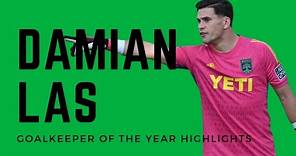 Damian Las || MLS Next Pro Goalkeeper Of The Year || 2023 Season Highlights