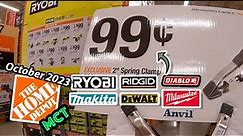 Home Depot Tool Sales as Low as $0.99!