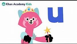 The Vowel U | Long and Short Vowel Sounds | Khan Academy Kids