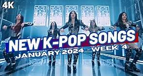 NEW K-POP SONGS | JANUARY 2024 (WEEK 4)