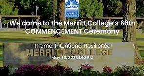 Merritt College: Commencement 2021