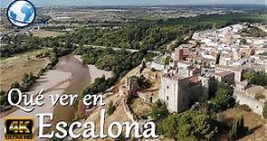 QUÉ VER en ESCALONA, Toledo 4K - Playa del río Alberche