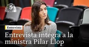 Entrevista íntegra a Pilar Llop, ministra de Justicia