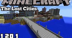 LOST CITIES MOD UPDATE - MINECRAFT 1.20.1 (MOD SHOWCASE)
