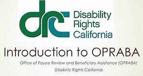 Disability Rights California: Overview of programs and how to connect & benefit from their services