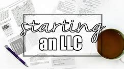 How to Start an LLC 2020 - Starting a Small Business