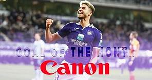 Your Canon Goal of the Month January: Antoine Colassin