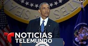 Discurso de despedida completo del presidente Barack Obama (Español) | Noticias | Noticias Telemundo