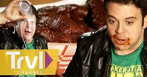 Adam Richman Takes On the Spiciest Food Challenges in America | Man v. Food | Travel Channel