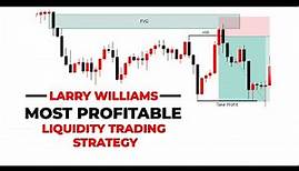 Larry Williams Most Profitable Liquidity Trading Strategy 2024 - Outline