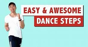 3 Basic Dance Steps (That Look AWESOME) | Easy For Beginners | Dance Tutorial