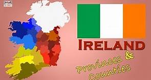 Learn Ireland's Counties & Provinces | Geography Of Ireland | General Knowledge Video | Ireland Map