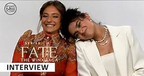 Fate: The Winx Saga Season 2 - Elisha Applebaum & Paulina Chávez on cast bonding & on set fun
