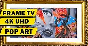 🔴 Turn your television into a piece of art! 4K UHD Pop Culture Meets Fine Art - 1 Hr. NO MUSIC 🔴