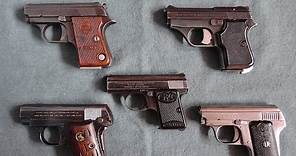 PISTOLAS DE BOLSILLO CALIBRE .25 ACP- Pocket Pistol Collection