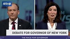NY governor debate: Zeldin, Hochul clash on crime