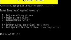 Hacking the Local Administrator's Password in XP