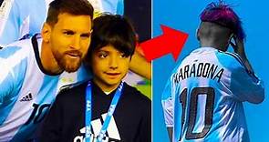 BENJAMIN AGUERO - what happened to Maradona's grandson and Sergio Aguero's son? How is he going?
