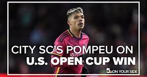 St. Louis CITY SC's Célio Pompeu talks fans, first U.S. Open Cup win