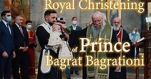 Royal Christening of Prince Bagrat #Bagrationi ( Prince of Georgia ) #christening #royal