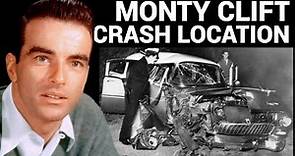 Montgomery Clift 1956 Car Crash EXACT Location