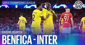 BENFICA 0-2 INTER | HIGHLIGHTS | UEFA CHAMPIONS LEAGUE 22/23 ⚽⚫🔵🇬🇧