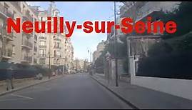 Neuilly-sur-Seine 4K- Driving- French region