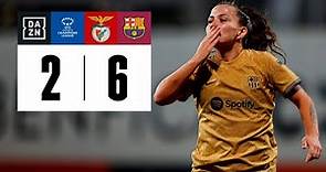 Benfica vs FC Barcelona (2-6) | Resumen y goles | UEFA Women's Champions League 2022-23